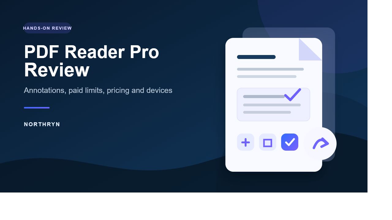 PDF Reader Pro review for knowledge workers