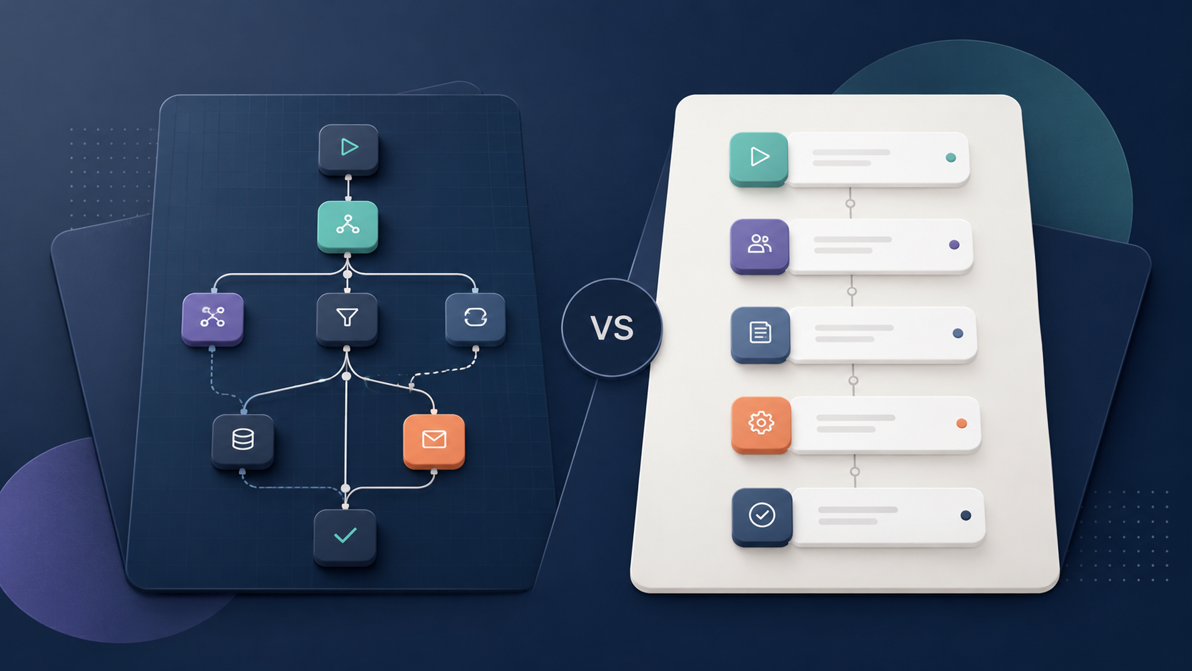 Make vs Zapier automation workflow comparison